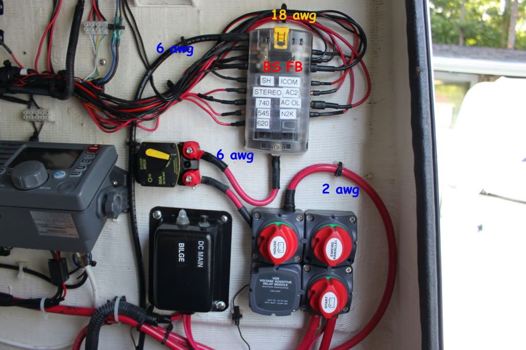 Using a dual battery charger and a BEP Dual Battery Cluster - The Hull